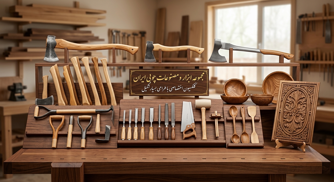 دسته ابزار و محصولات چوبی